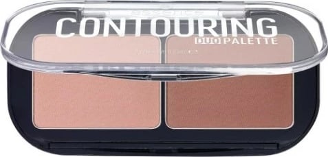 Paletë konturimi unisex Essence Cosmetics Dúo 10-Lighter Skin, 7g