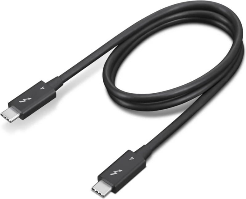 Kabllo Thunderbolt 4 USB-C, Lenovo, 4X91K16968, e zezë