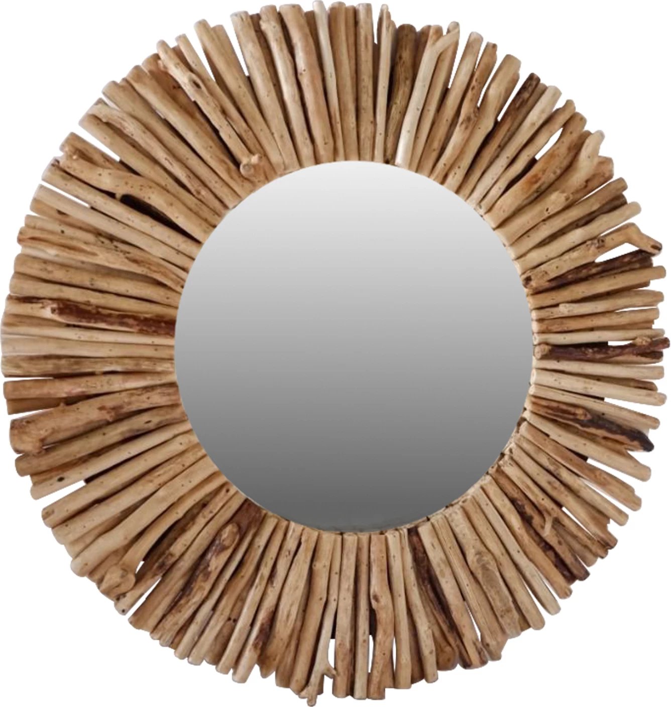 Pasqyrë muri, ngjyrë natyrale, FH7720, 60x5x60H