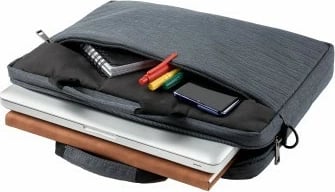 Çantë laptopi Hama 216546, 15.6", Gri e errët