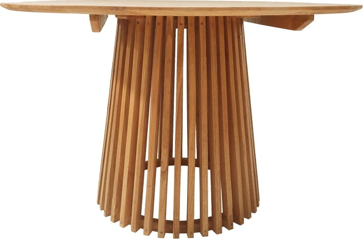 Set tavoline me 4 karrige Noody-Kenda I, dru tik, ngjyrë natyrale