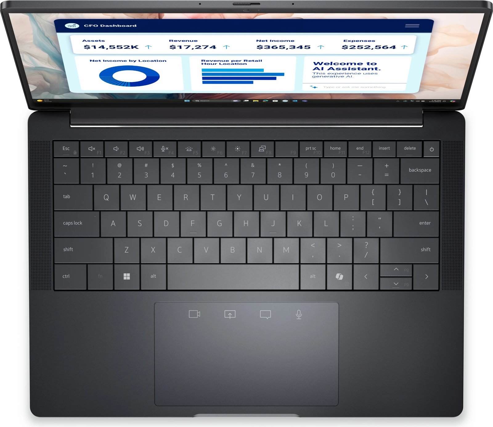 Laptop DELL Pro 13 Premium PA13250, Intel Core Ultra 7, 32 GB RAM, 512 GB SSD, 13.3", Gri