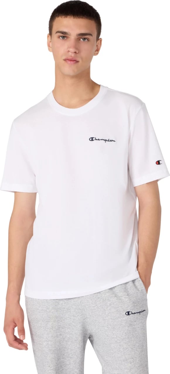 Maicë për meshkuj Champion, e bardhë