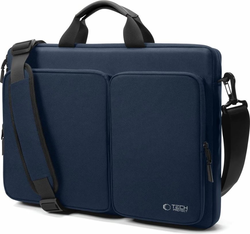 Çantë laptopi Tech-Protect Defender, 17", Kaltër Çantë laptopi Tech-Protect Defender, 17", Kaltër