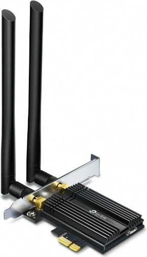 Kartelë rrjeti TP-LINK Archer TX50E, PCI-E, AX3000, Bluetooth 5.0, me dy antena