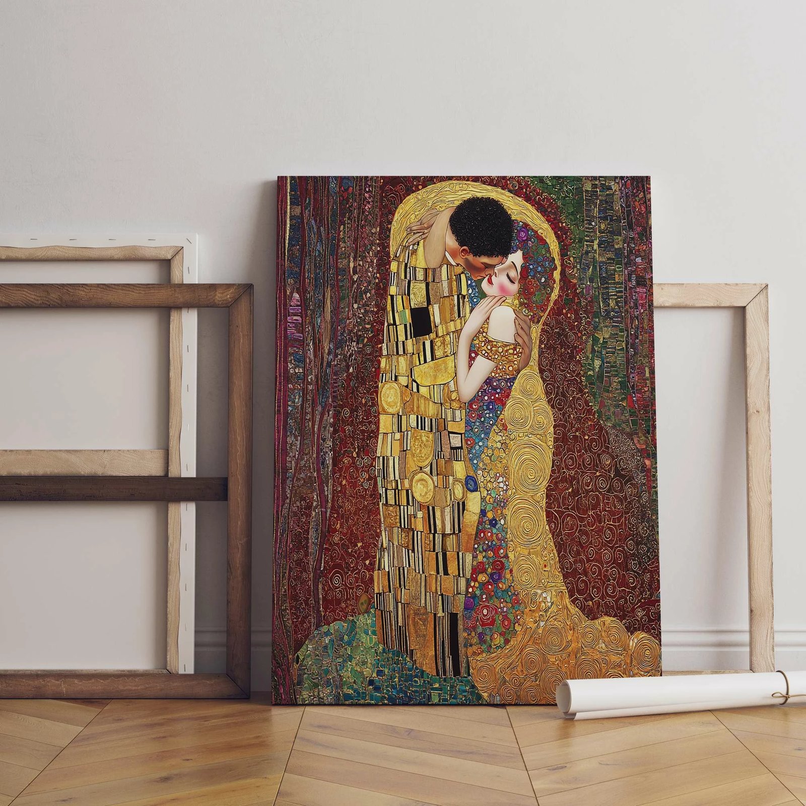 Pikturë dekorative në kanavacë, shumëngjyrëshe, Wallity, Hm_Cnvs26-40, 70x100cm