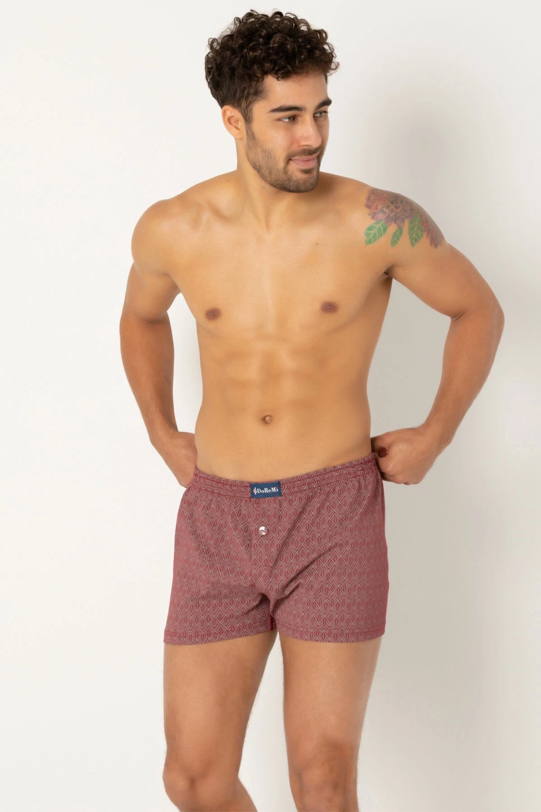 Bokserka Jumeon, ngjyrë e kuqe e errët, 002-000525