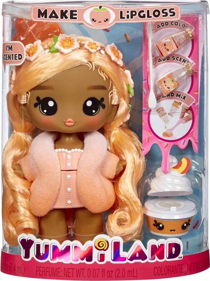 Kukull Yummiland MGA Large Lipgloss Pet Piper Peach, set me lipgloss