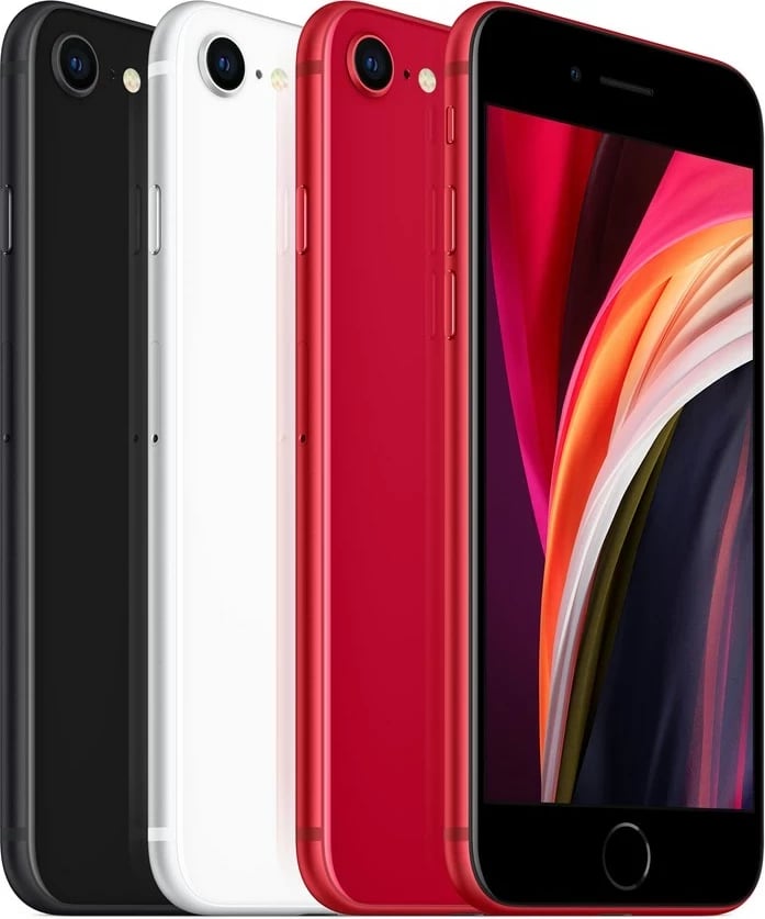 Celular Apple iPhone SE, 64 GB, iOS 14, Kuq