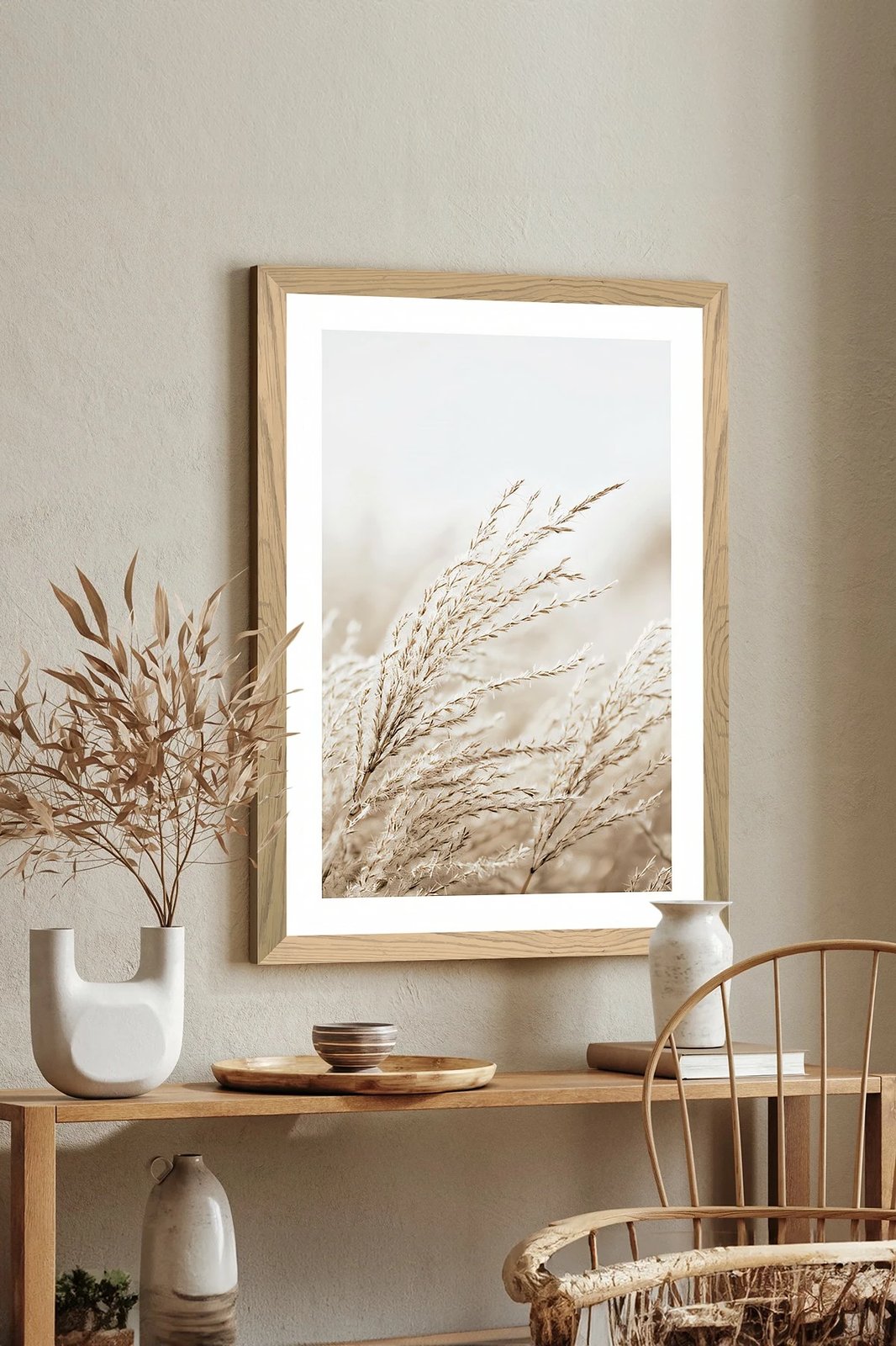 Pikturë dekorative për mur, Wallity, Tekhammdf110, shumëngjyrëshe, 33x48cm