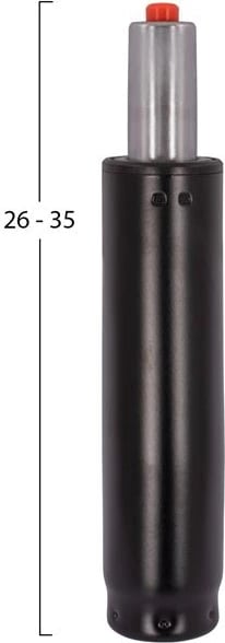 Pjesë rezervë, piston për karrige zyre, ngjyrë e zezë, Class D, FH1143B