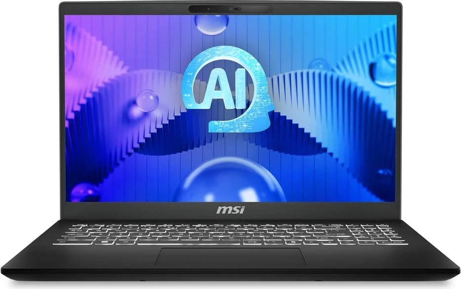 Laptop MSI Modern 15 H AI C1MG-010PL, Intel Core Ultra 7, 16 GB RAM, 512 GB SSD, Ekran 15.6", i Zi