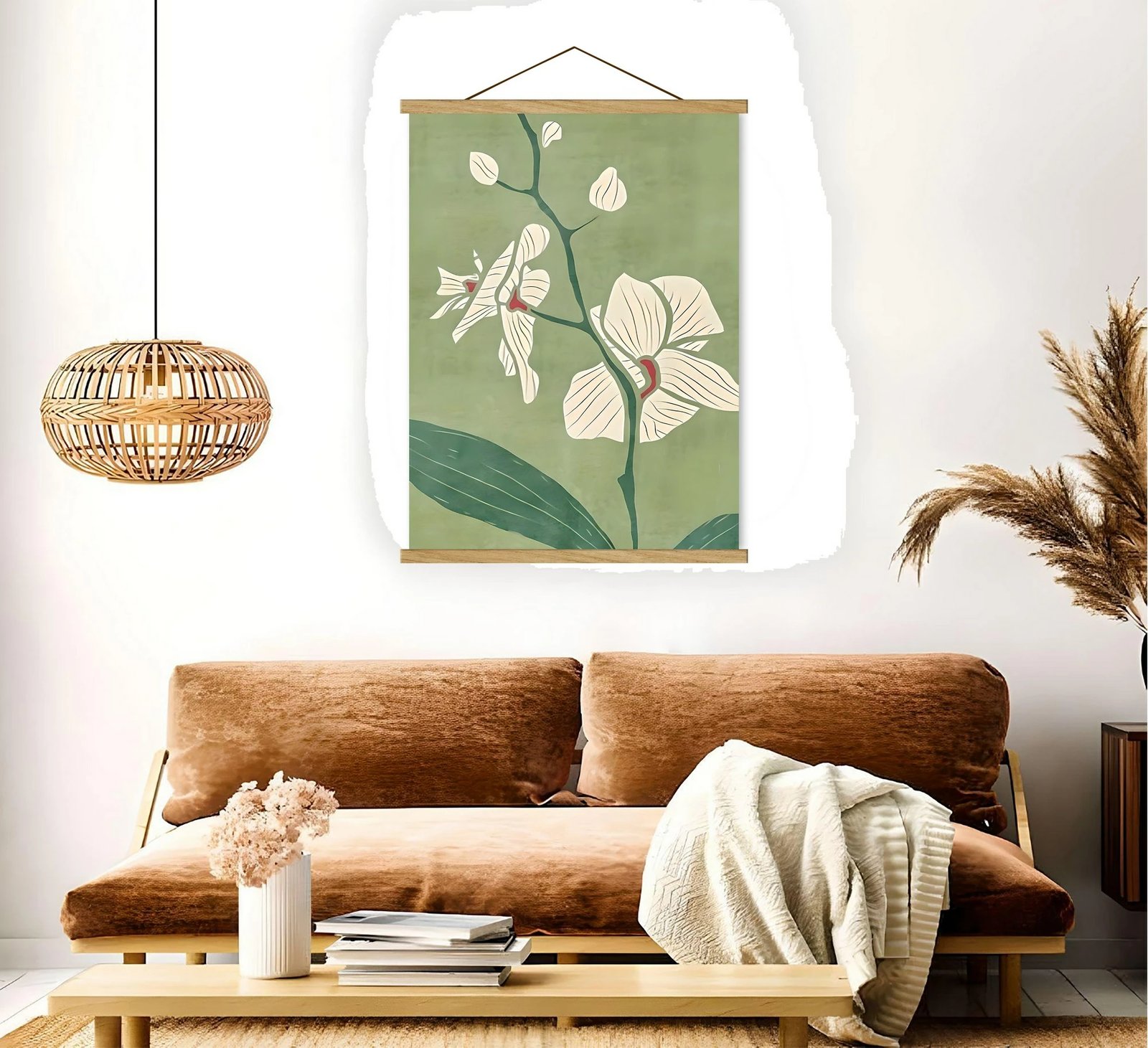 Pikturë dekorative me kornizë, shumëngjyrëshe, MRG05, 50x70cm