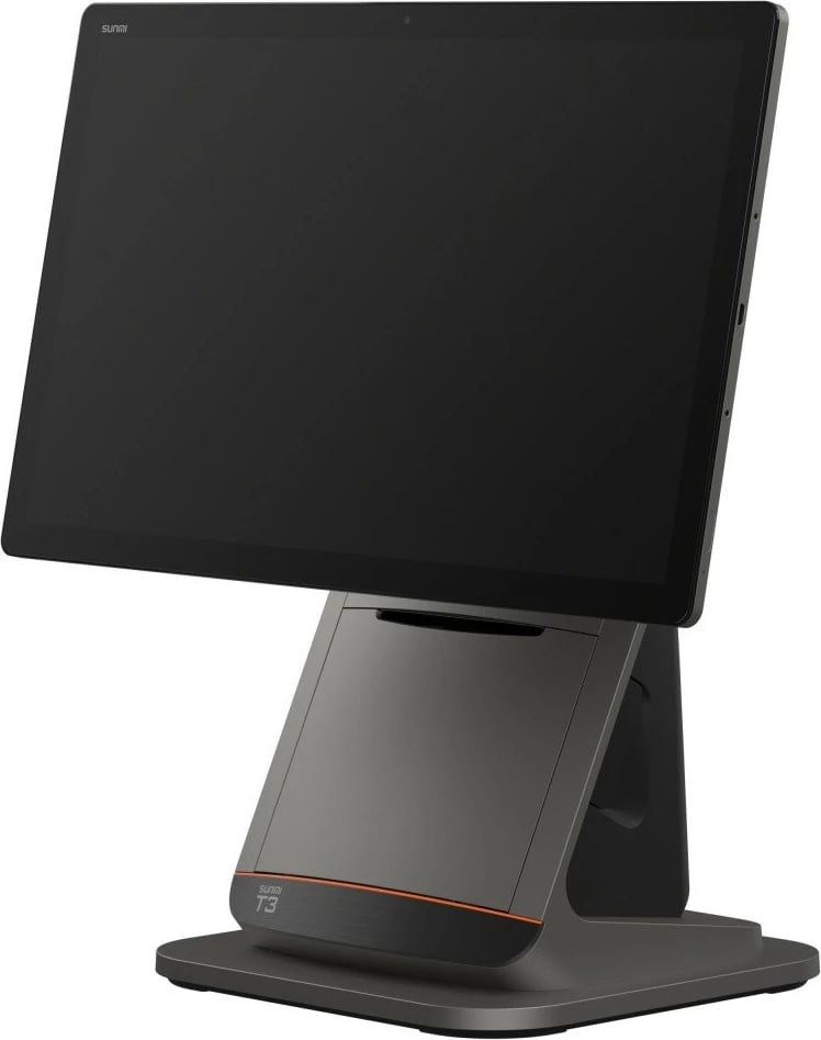 Terminal POS Sunmi T3 15.6" 4GB/64GB NFC Wi‑Fi printer termik 80 mm, e zezë/gri