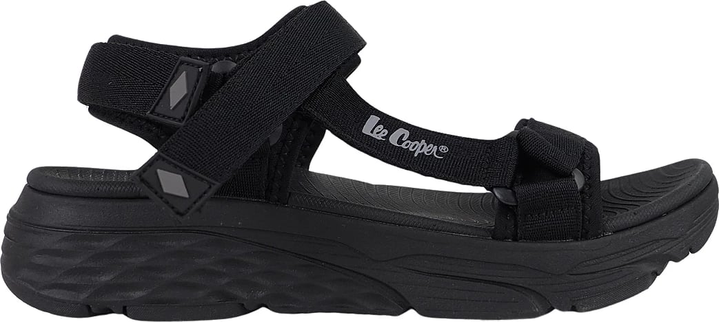 Sandale Lee Cooper për femra, të zeza