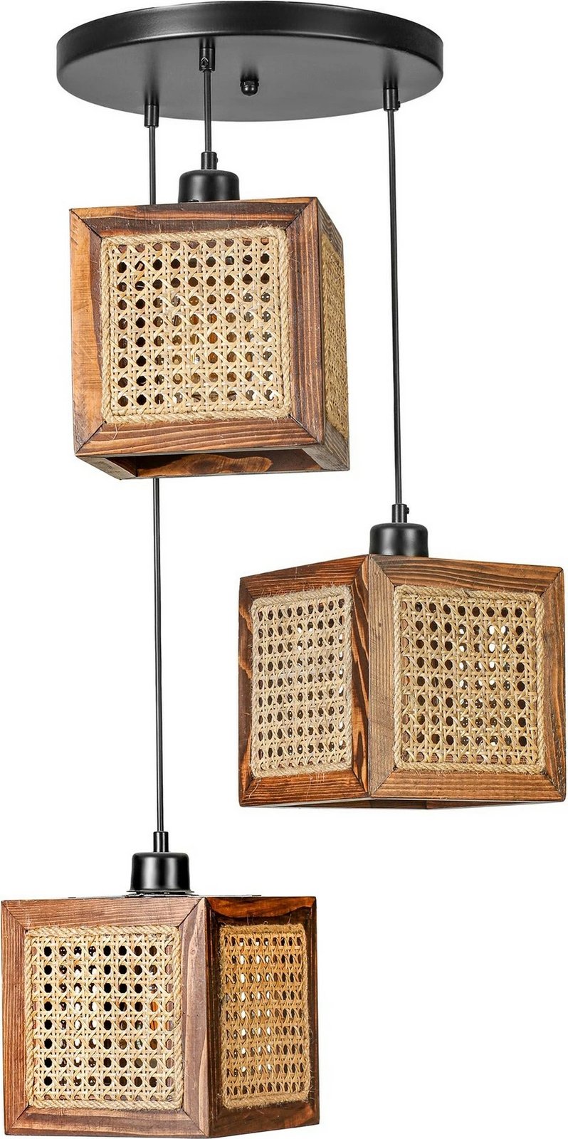 Llambadar Opviq, 8700-3, dru bredhi, ratan, ngjyrë arre