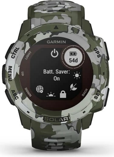 Smartwatch Garmin Instinct SOLAR Camo Edition Lichen Camo