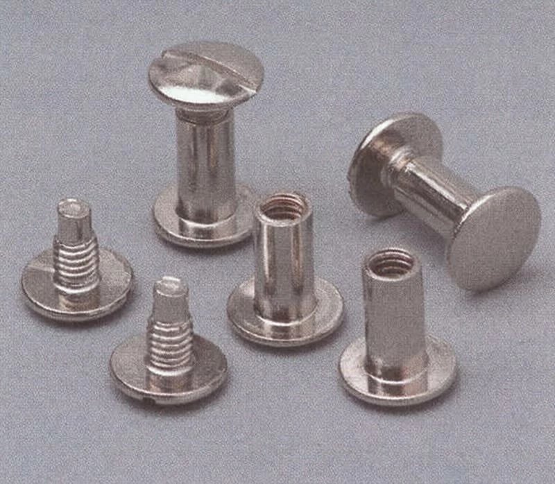 Vida metalike NEXT 30mm për menu, 100 palë, Argjend