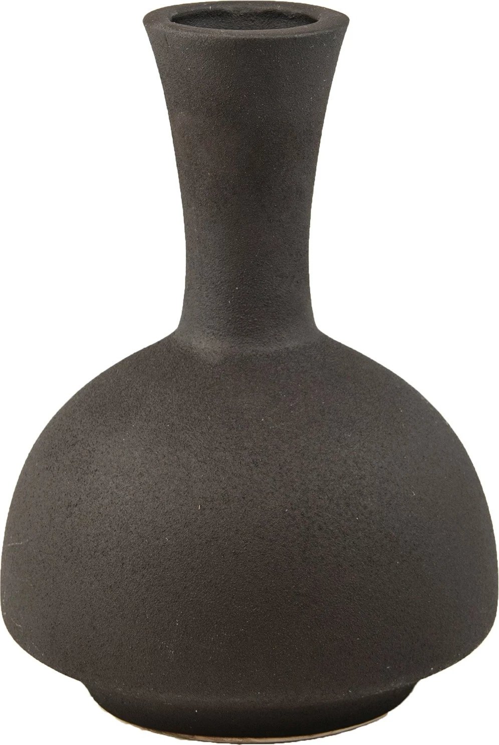 Vazo qeramike Evila Originals, ngjyrë antracit, BSI170, 20x20x27cm