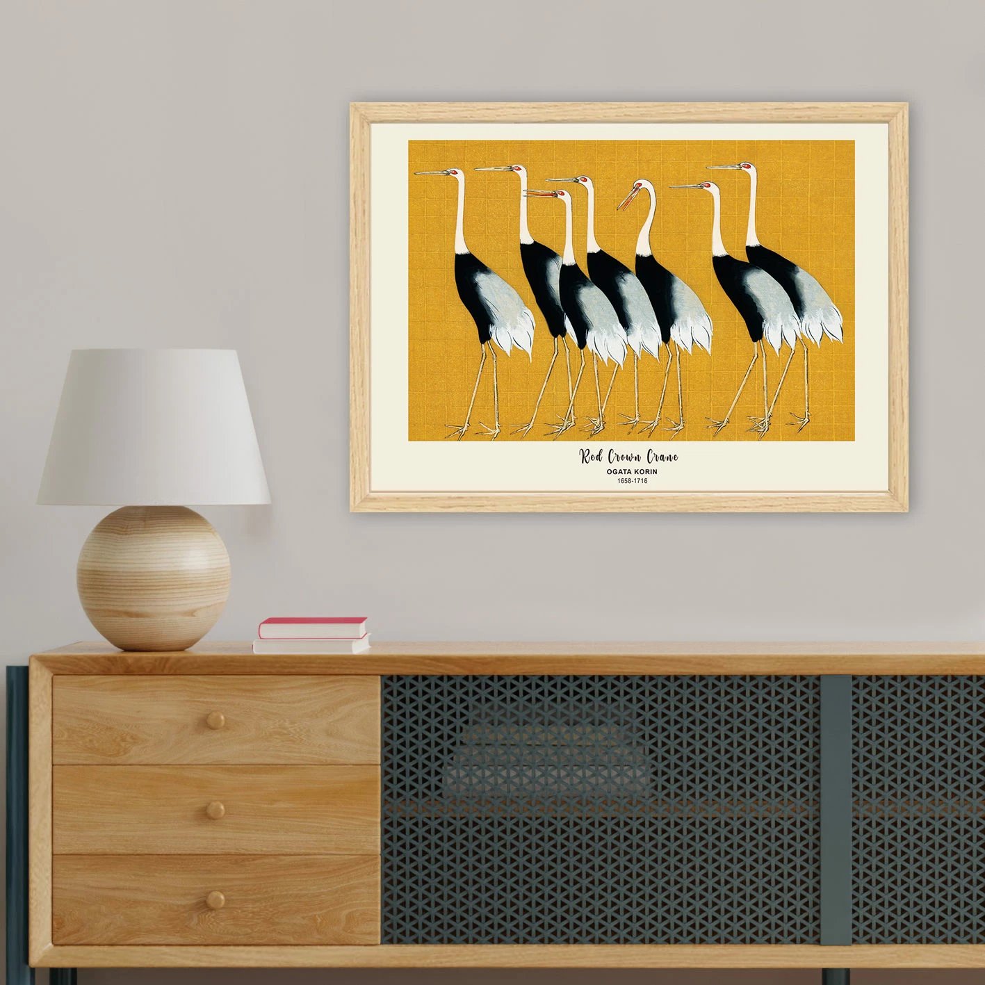 Pikturë dekorative me kornizë, shumëngjyrëshe, Wallity, NC428169-3545, 35x45cm