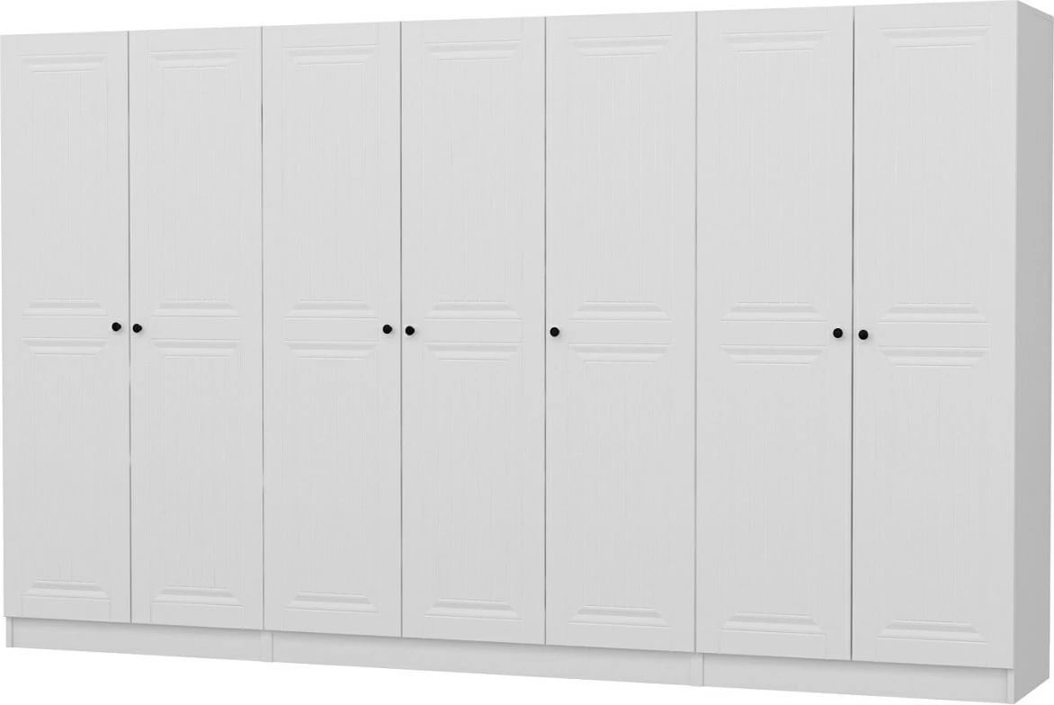 Dollap Skye Decor, ngjyrë e bardhë, Kale Mebran - 4012