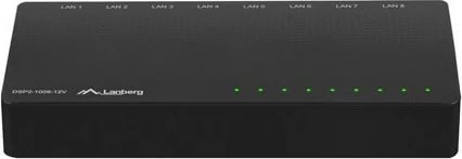 Switch Lanberg DSP2-1008, 12V, 8 porte, 1 GB/s