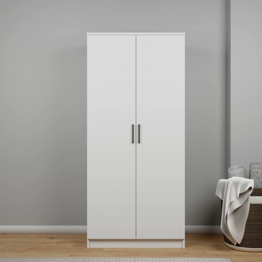 Dollap rrobash Skye Decor, i bardhë, Kardelen 1600-100