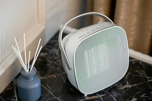 Ngrohës qeramike, Adler, CR 7732, 1500W, termostat digjital, ekran LED, timer 1–7h