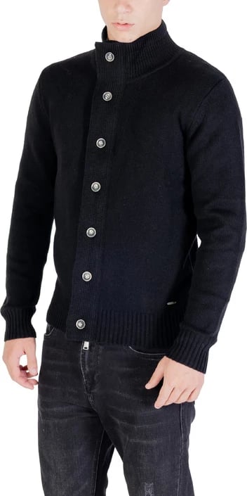 Jakne Gianni Lupo meshkuj, e zezë