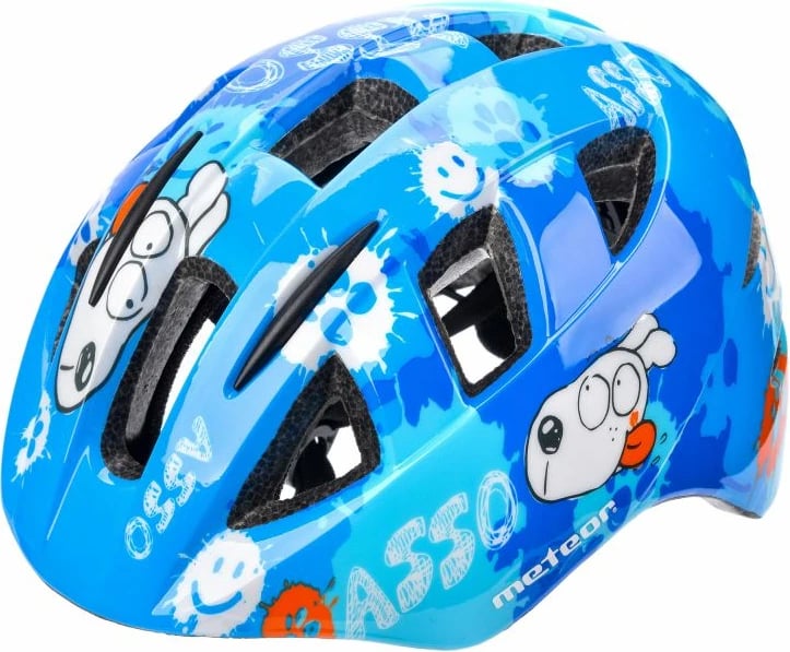 Helmetë për bicikletë për fëmijë Meteor, blu