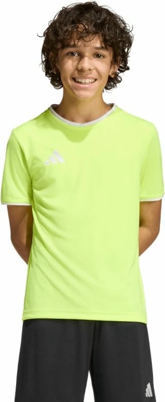 Fanellë për fëmijë adidas, e verdhë neon