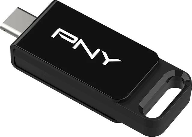Pendrive PNY Elite 256GB, USB-C 3.2, e zezë