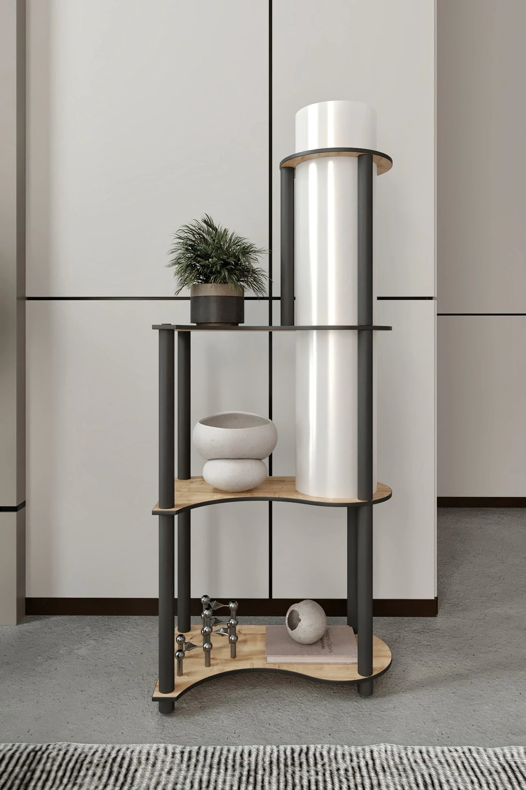 Llambë dyshemeje Opviq, ngjyrë arre, KS-11120 Llambë dyshemeje Opviq, ngjyrë arre, KS-11120