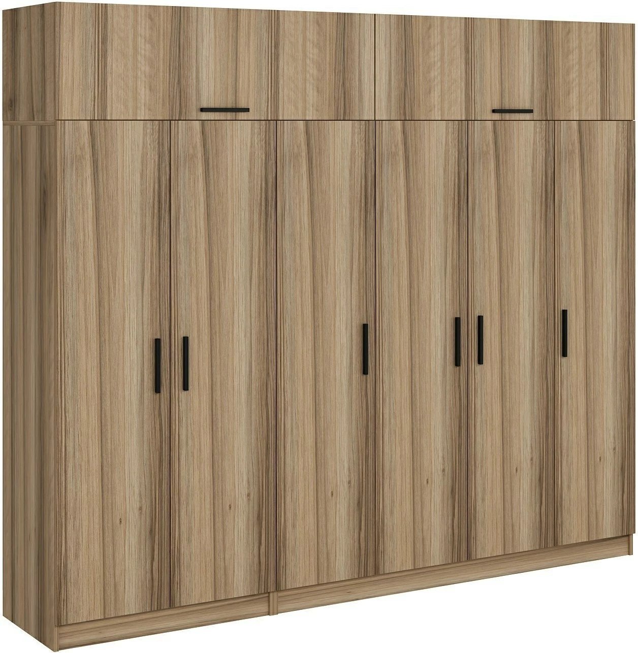 Dollap garderobe Skye Decor, ngjyrë dore, 270x255x52cm