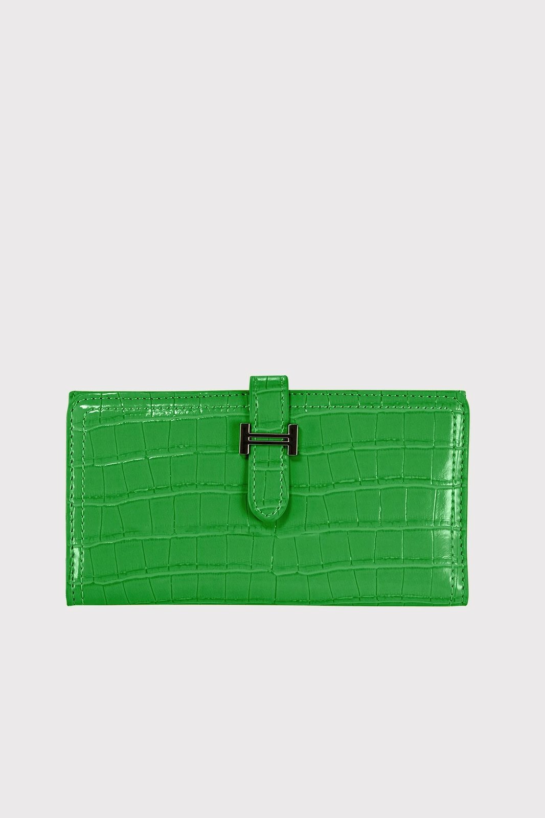Portofol grash, ngjyrë jeshile, Zoozie Bags Astana - Croco