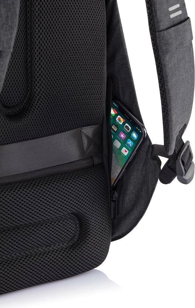 Çantë shpine anti-vjedhje XD DESIGN BOBBY HERO XL, 20L, për laptop 17", e zezë Çantë shpine anti-vjedhje XD DESIGN BOBBY HERO XL, 20L, për laptop 17", e zezë
