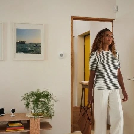 Sirenë pa tela Yale AL-IS-1A-W, për ambiente të brendshme, Gri