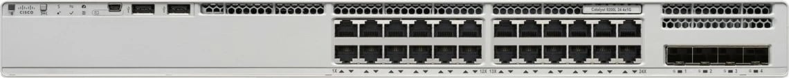Switch Cisco Catalyst 9200L, 24 porte Gigabit, Managed, L3