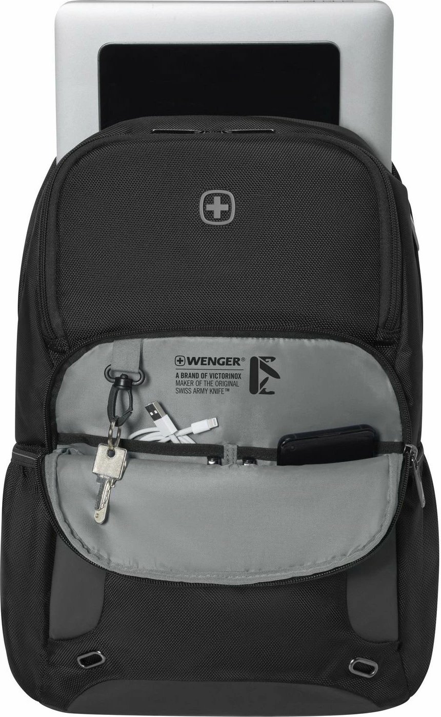 Çantë shpine Wenger XE Tryal 15.6 inç me xhep për tablet, e zezë