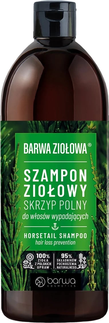 Shampon për femra Barwa Herbal për rënien e flokëve me horsetail, 480ml