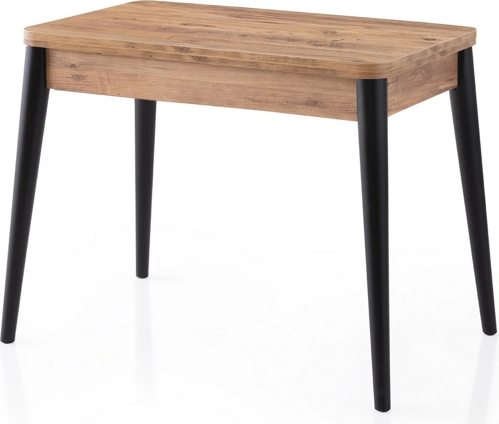 Tavolinë ngrënieje e zgjatshme, ngjyrë Atlantic Pine, Skye Decor, Dolunay - 1284