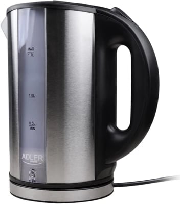 Zierëse uji elektrike, Adler, AD 1216, 1.7 L, 1850-2200 W, inox