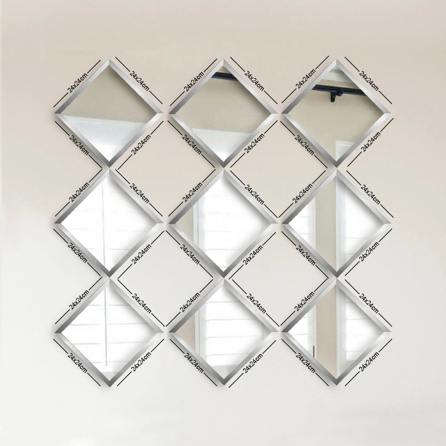 Set pasqyrash (9 copë), Wallity, SETAYNA_035