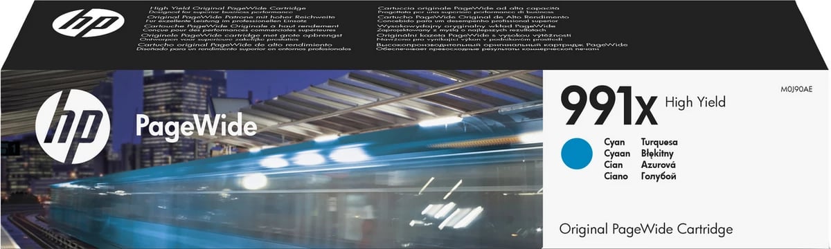 Kartush bojë, HP, 991X M0J90AE, XL 193 ml 16000 faqe, cyan