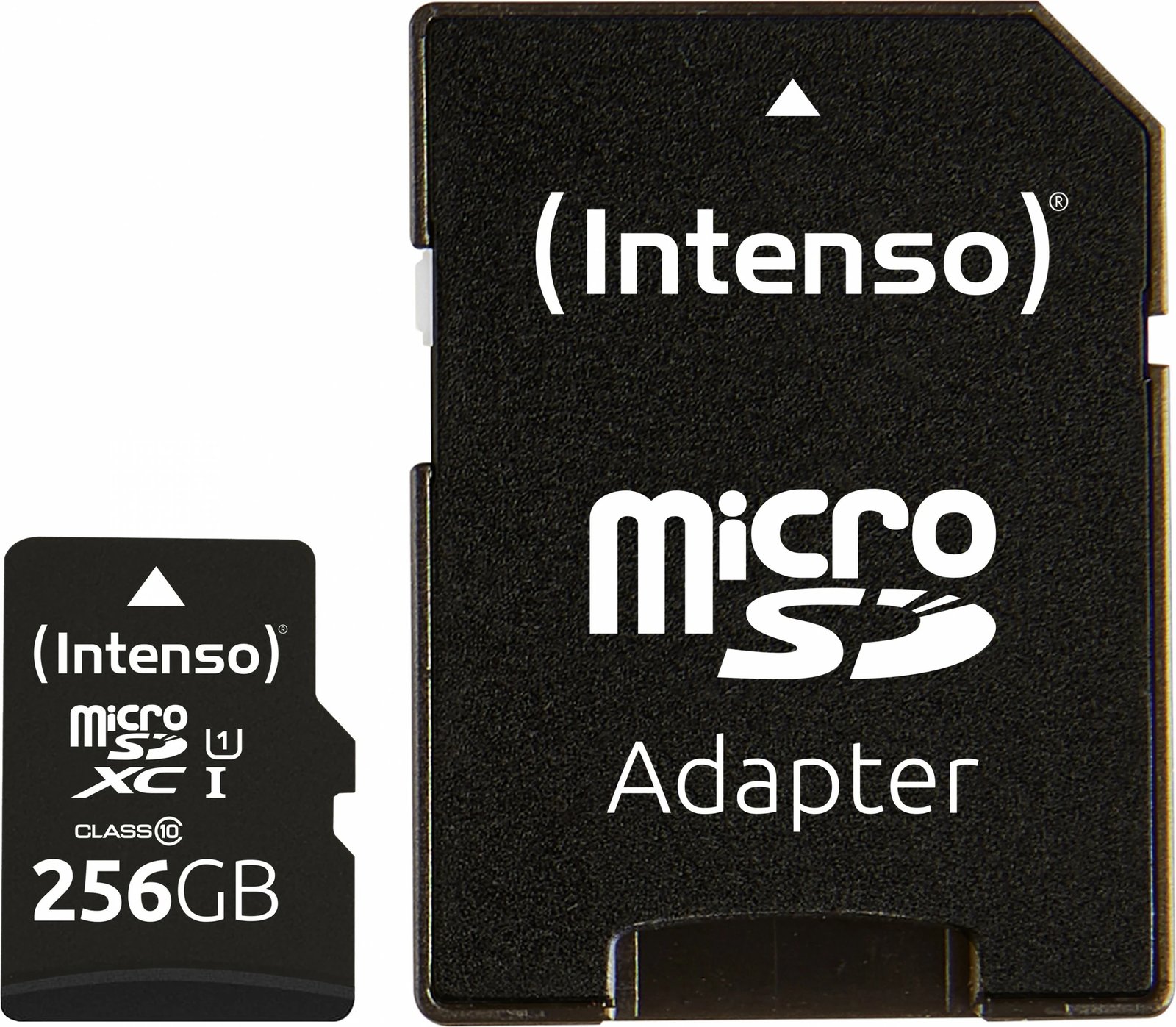 microSD kartelë Intenso 256GB, Class 10, UHS-I, e zezë