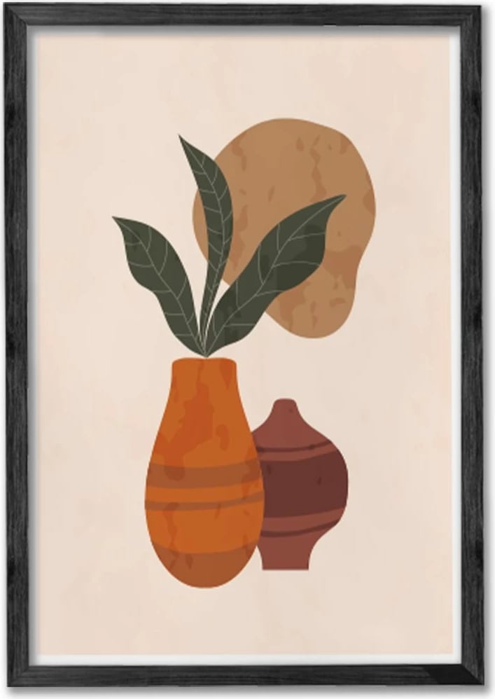 Pikturë dekorative me kornizë (3 copë), Wallity, Ersy3Syhcrv29