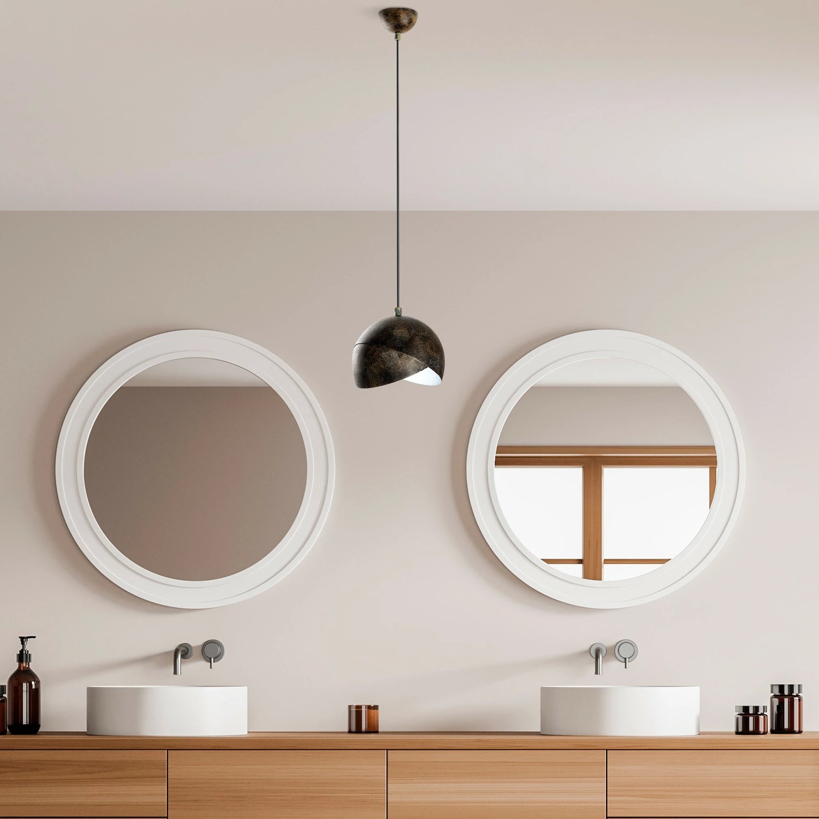 Llambë tavani Opviq, PACMAN-20-252-1-RETRO, ngjyrë antike, lartësi e rregullueshme Llambë tavani Opviq, PACMAN-20-252-1-RETRO, ngjyrë antike, lartësi e rregullueshme