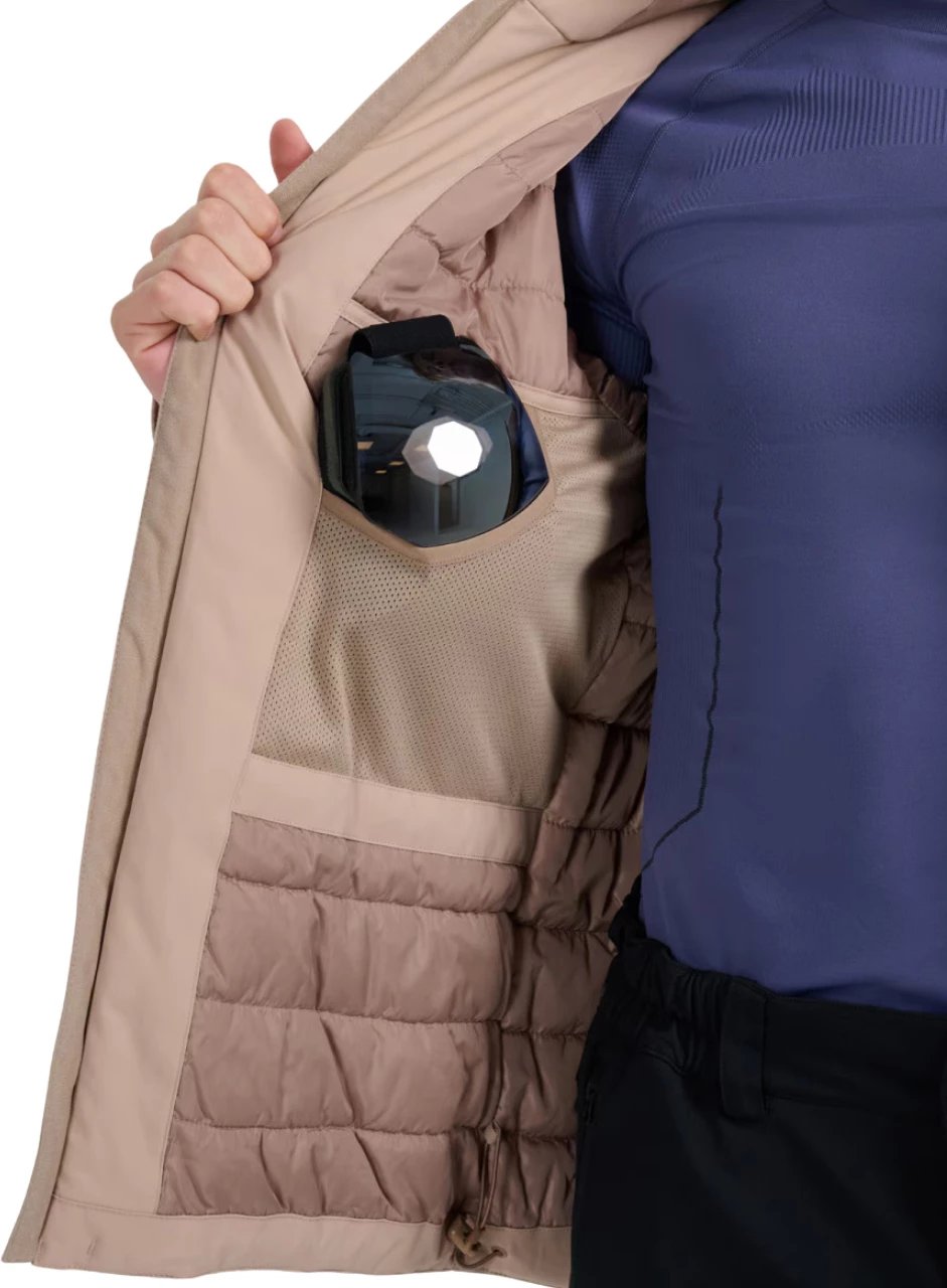 Jakne skijimi për meshkuj 4F, bezhë