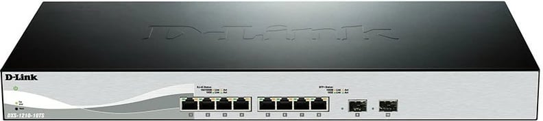 Switch D-Link DXS-1210-10TS, Managed, L2/L3, 10G Ethernet, Rack mounting, 1U