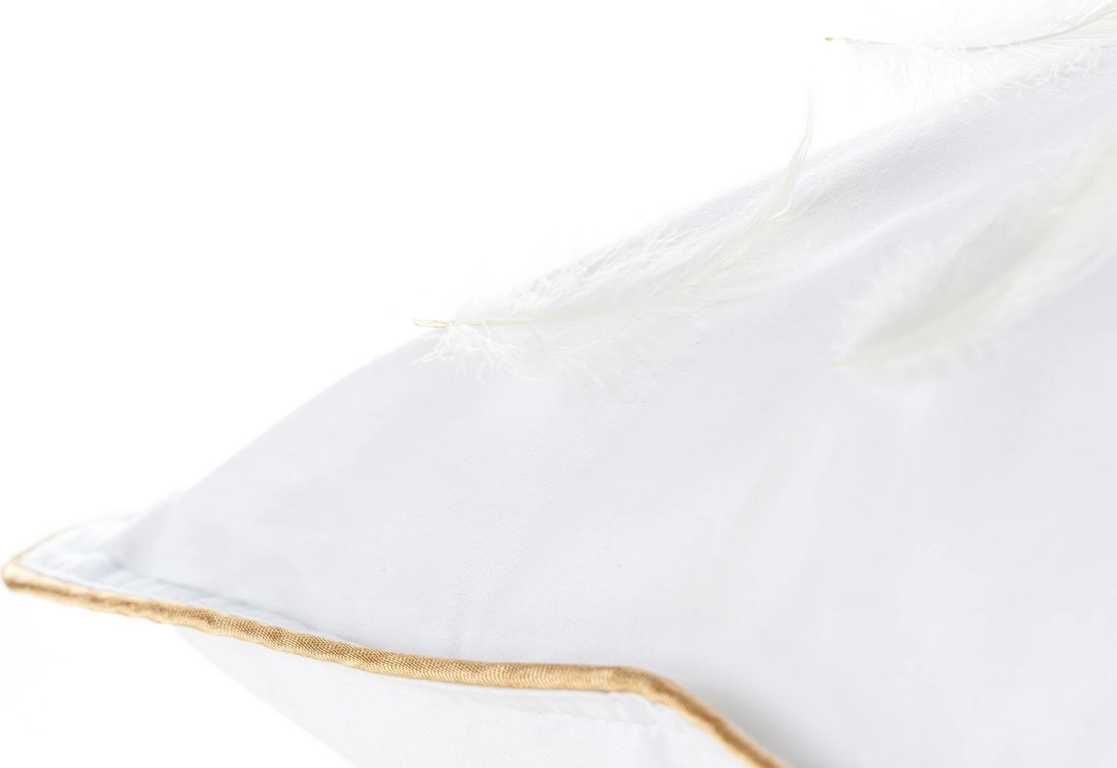 Jastëk L'essentiel, pambuk i bardhë, mbushje pupla dhe mikrogjel, 50x80cm
